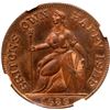 Image 2 : (1860) Aaron White Medal for New Boston CT, R-Conn-185 NGC graded MS65 Red & Brown
