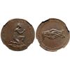 Image 1 : (ca 1790) Great Britain Halfpenny, Middlesex, D&H-1037A, NGC graded MS64 Brown