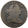 Image 2 : 1796 S-104 R3 Draped Bust with LIHERTY Error G5