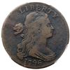 Image 2 : 1796 S-109 R3 Draped Bust PCGS F Detail, Environmental Damage