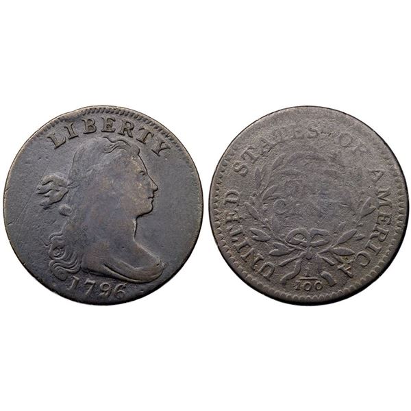 1796 S-111 R5- Draped Bust G6
