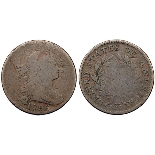 1796 S-113 R5 Draped Bust G4+