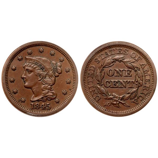 1845 N-9 R2 ANACS graded AU50