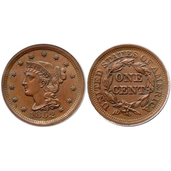 1852 N-5 R2 ANACS graded AU58