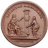 Image 2 : 1783 Peace of Versailles Medal Betts-608 CAST COPY AU55