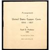 Image 1 : 1934 Pocket Edition of the 1883 Andrews reference: United States Copper Cents 1816-1857,  VF