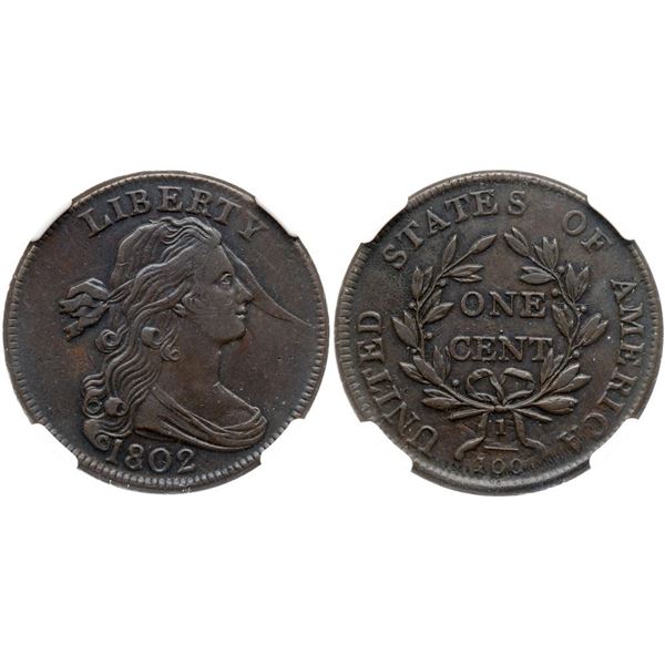 1802 S-239 R3 NGC graded AU50
