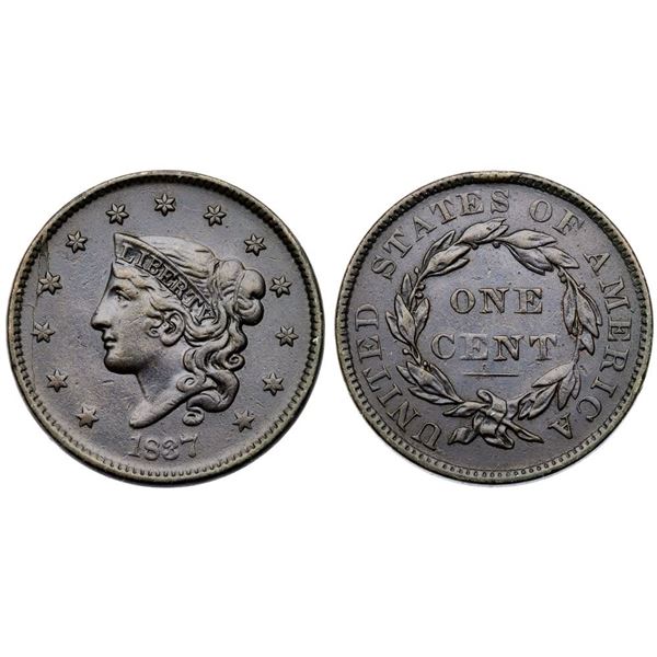 1837 N-2 R2 Plain Hair Cord VF35