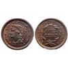 Image 1 : 1855 N-12 R1 Upright 55 PCGS graded MS65 Brown, CAC Approved