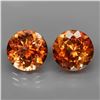 Image 1 : Natural Brazil Imperial Champagne Topaz Pair 10.00 MM
