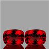 Image 1 : Natural Crimson Red Topaz Pair {Flawless-VVS1}