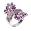 Image 2 : Natural Rhodolite Garnet  Ring