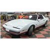 Image 2 : 1987 PONTIAC FIREBIRD COUPE TRIM 2.8L V/6