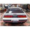 Image 5 : 1987 PONTIAC FIREBIRD COUPE TRIM 2.8L V/6