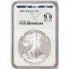 Image 1 : 2001-W $1 Proof American Silver Eagle Coin NGCX Proof 9.9 Ultra Cameo