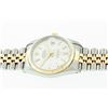 Image 8 : Rolex Mens Two Tone Silver Index Datejust Wristwatch