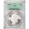 Image 1 : 1879-S $1 Morgan Silver Dollar Coin PCGS MS65 Old Green Holder
