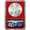 Image 2 : 2016-(S) $1 American Silver Eagle Coin NGC MS69 Struck at San Francisco Red Core