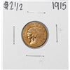 Image 1 : 1915 $2 1/2 Indian Head Quarter Eagle Gold Coin
