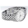 Image 2 : Rolex Mens Stainless Steel Silver Index Datejust Wristwatch