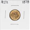 Image 1 : 1878 $2 1/2 Liberty Head Quarter Eagle Gold Coin Damaged