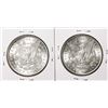 Image 2 : Lot of (2) 1887 $1 Morgan Silver Dollar Coins