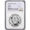 Image 1 : 1966 SMS Kennedy Half Dollar Coin Double Die Obverse VP-004 NGC MS65