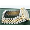 Image 6 : Rolex Mens Two Tone Champagne Jubilee Index Diamond Wristwatch With Rolex Box