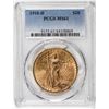 Image 1 : 1910-D $20 St Gaudens Double Eagle Gold Coin PCGS MS61