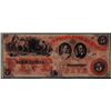 Image 1 : 1800's $5 Farmers Bank of Kentucky Frankfort Obsolete Bank Note