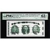 Image 1 : Circa 1970's Washington Center Giori Test Note PMG Choice Uncirculated 63EPQ