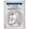 Image 1 : 2013-W $1 Enhanced Mint State American Silver Eagle Coin PCGS MS70 First Strike