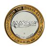 Image 2 : .999 Silver Aladdin Resort Casino Las Vegas, NV $10 Limited Edition Gaming Token
