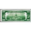 Image 2 : 1929 $50 The Merchants National Bank of New Haven, CT CH# 1128 National Currency Note