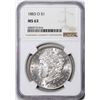 Image 1 : 1883-O $1 Morgan Silver Dollar Coin NGC MS63 Great Toning