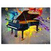 Image 1 : Jim Warren "Very Grand Piano" Limited Edition Giclee On Canvas