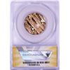 Image 2 : 2014-S Proof Calvin Coolidge Presidential Dollar Waffle Cancelled Coin ANACS PF60