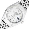Image 1 : Rolex Ladies Stainless Steel Silver Index Datejust Wristwatch