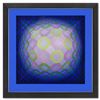 Image 1 : Vasarely "Okta - Pos de la serie Structures Universelles De L'Octogone" Print