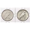 Image 2 : Lot of 1934-D & 1934-S $1 Peace Silver Dollar Coins