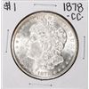 Image 1 : 1878-CC $1 Morgan Silver Dollar Coin