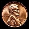 Image 2 : 1958-d Lincoln Cent 1c Grades Gem+ Unc RD