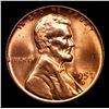 Image 2 : 1957-d Lincoln Cent 1c Grades GEM+ Unc RD