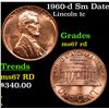 Image 1 : 1960-d Sm Date Lincoln Cent 1c Grades GEM++ Unc RD