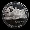 Image 3 : Proof 1990-P Eisenhower Modern Commem Dollar $1 Grades GEM++ Proof Deep Cameo