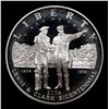 Image 2 : Proof 2004-P Lewis & Clark Modern Commem Dollar $1 Grades GEM++ Proof Deep Cameo