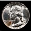 Image 2 : 1946-p Washington Quarter 25c Grades GEM++ Unc
