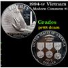 Image 1 : Proof 1994-w Vietnam Modern Commem Dollar $1 Grades GEM++ Proof Deep Cameo