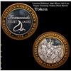Image 1 : Limited Edition .999 Silver $10 Las Vegas Gaming Token Paul Rever