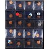Image 2 : Page of 20 Different Date Lincoln 1 Cents All Red Most Gem Unc or Better